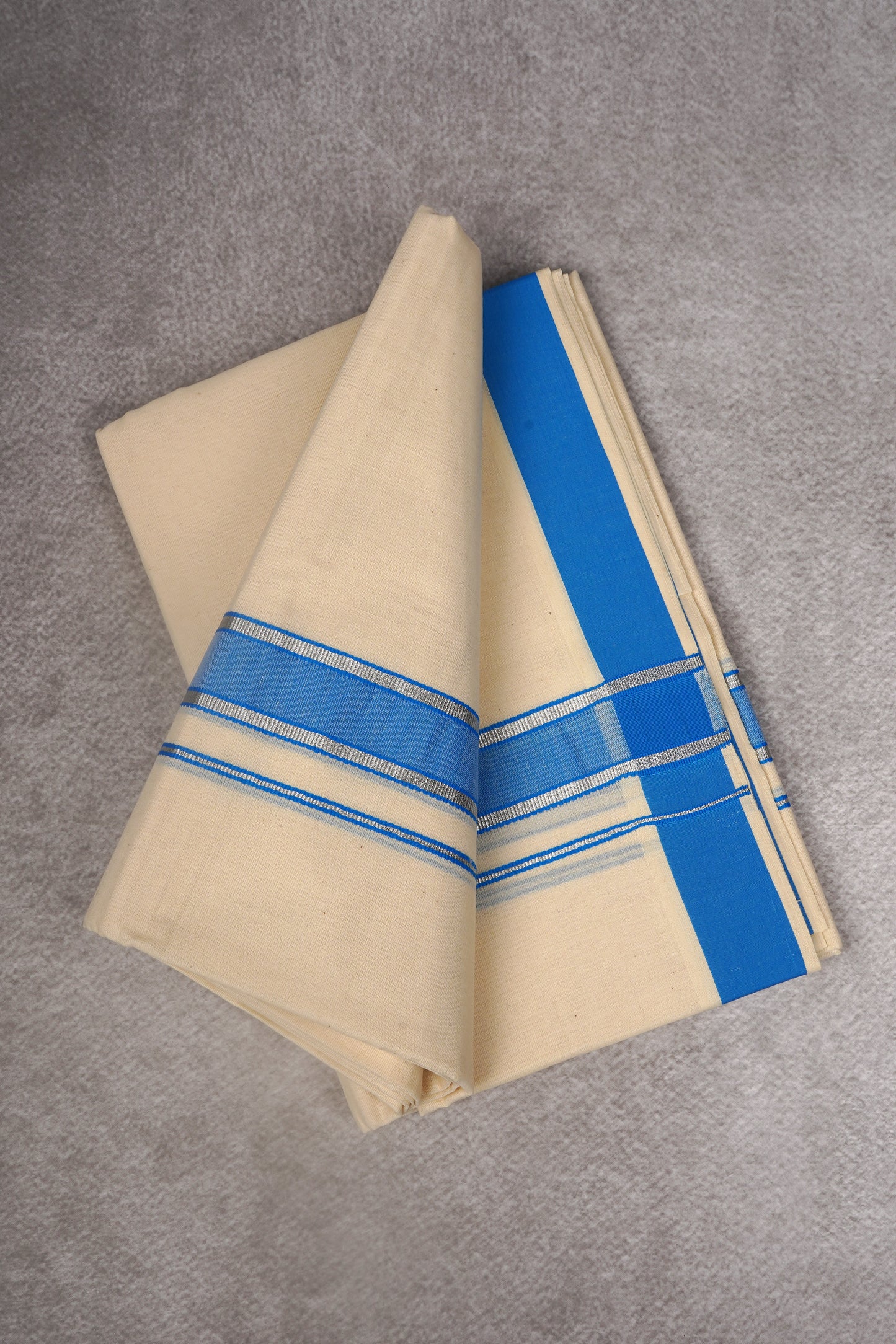 FD-178C C/D DHOTI  3.80 MTR-Blue