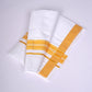 FS-99 W/S DHOTI 2.00 MTR - YELLOW