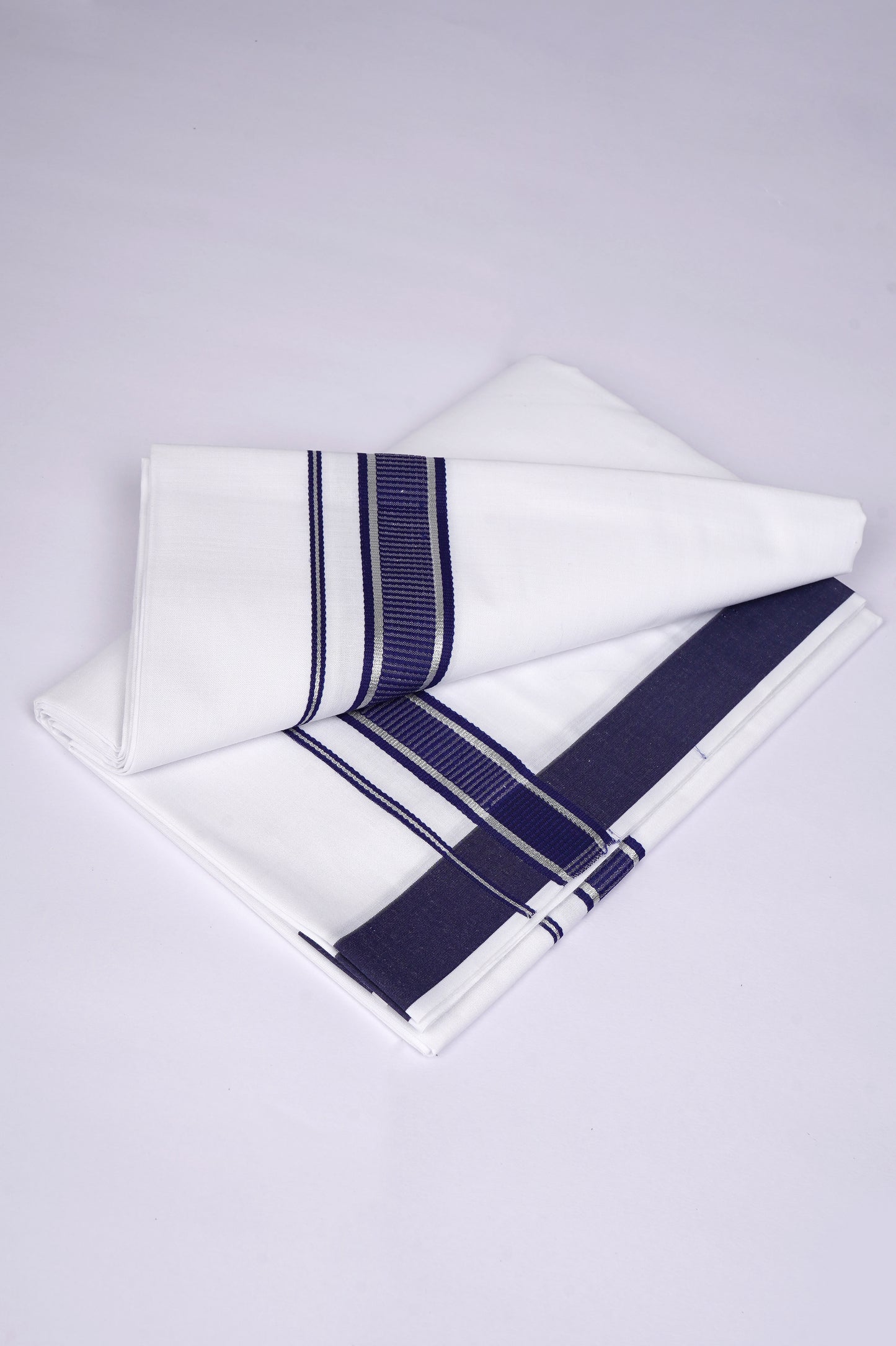 FS-130 W/S DHOTI  1.90 MTR - Dark Blue
