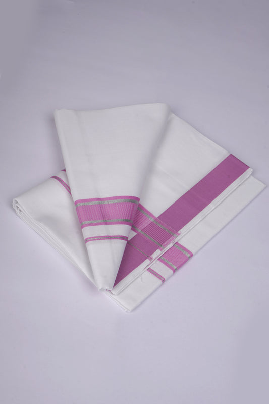 FS-130 W/S DHOTI  1.90 MTR - Pink