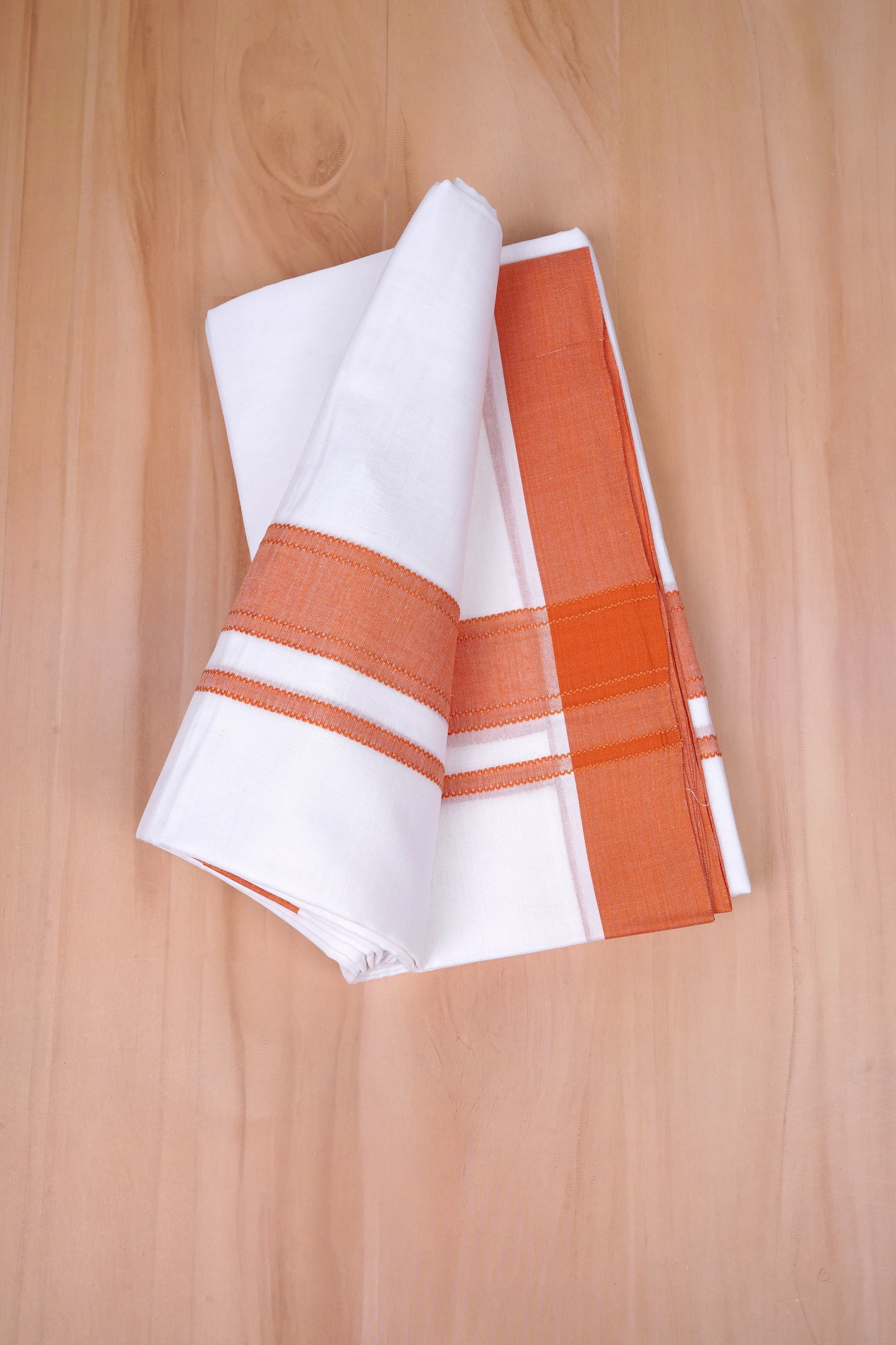 FCD-05 W/D DHOTI 4.00 MTR-Dark orange