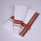 FS-103 W/S DHOTHIE 2.00 MTR - GOLD VIOLET