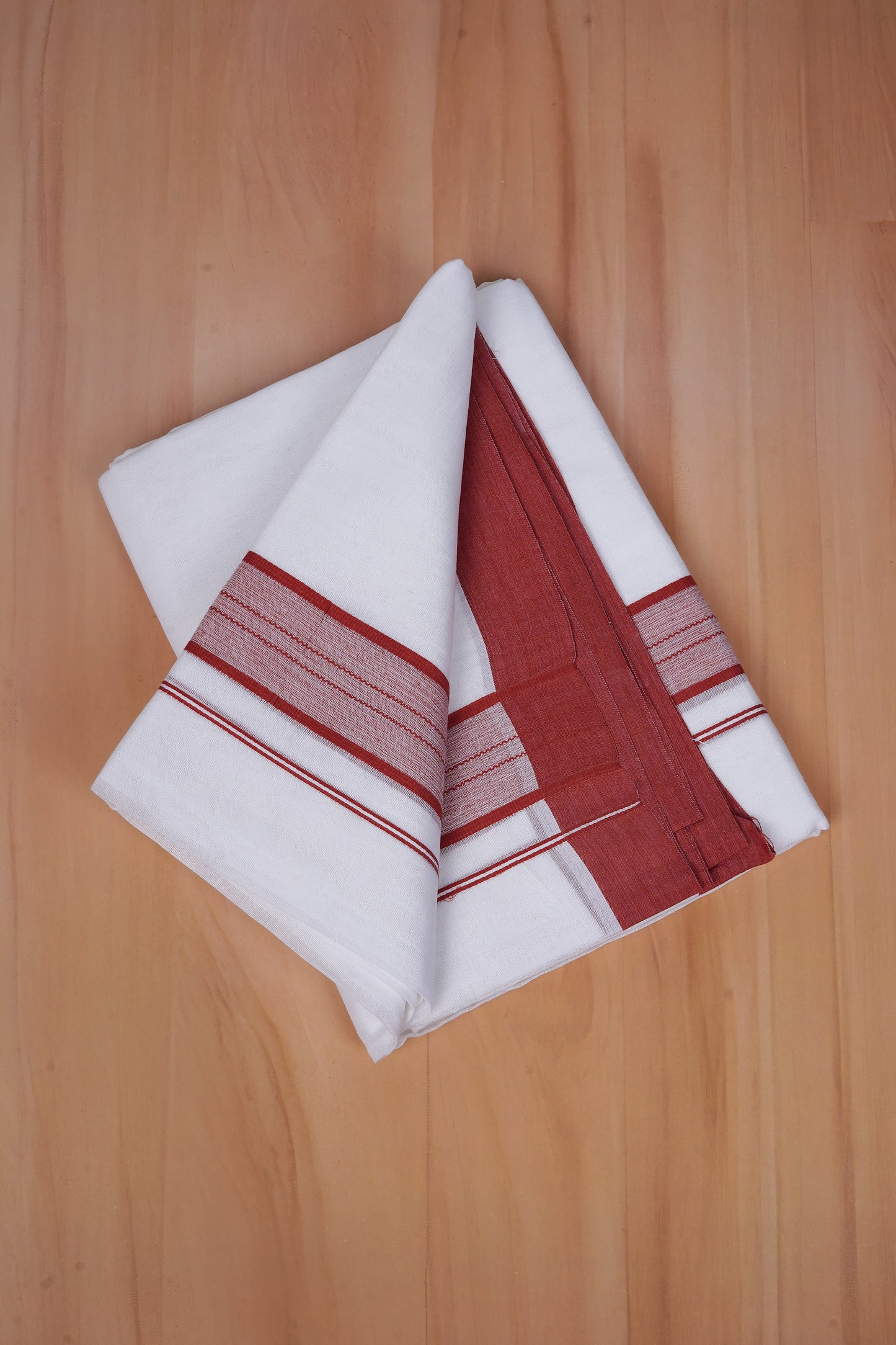 FCD-588 W/D DHOTI 3.80 MTR - Dark Pink