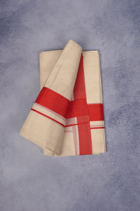 FCD-76C C/D DHOTI  4.00 MTR-Red