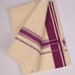 FD-187C C/D DHOTI  3.80 MTR-Violet