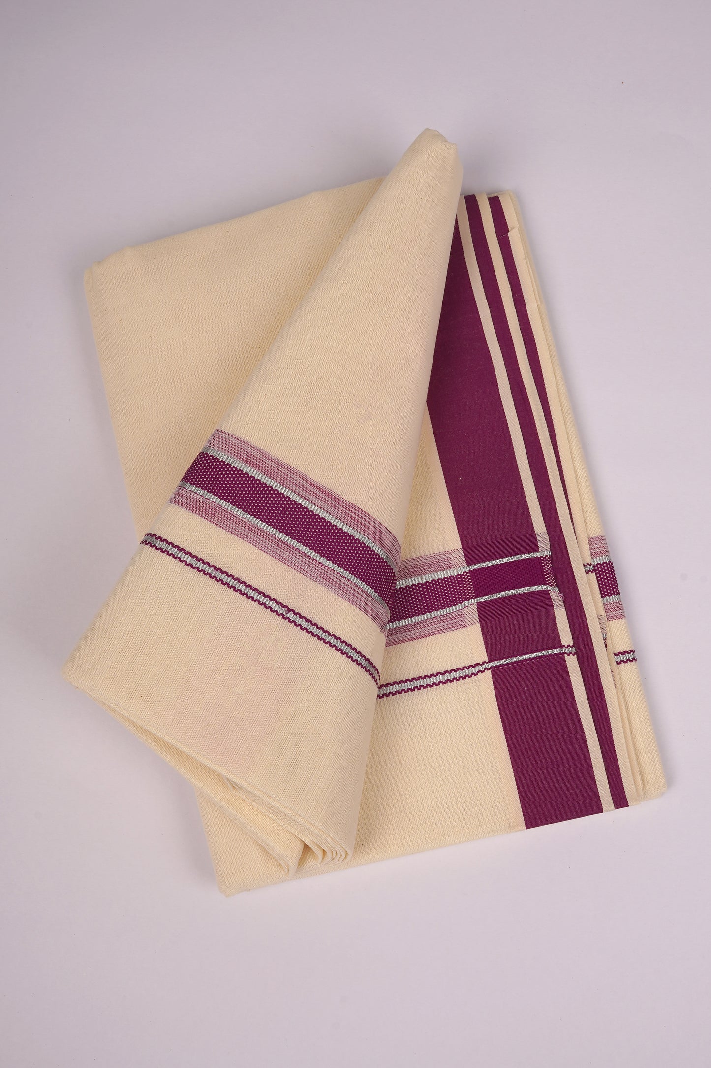FD-187C C/D DHOTI  3.80 MTR-Violet