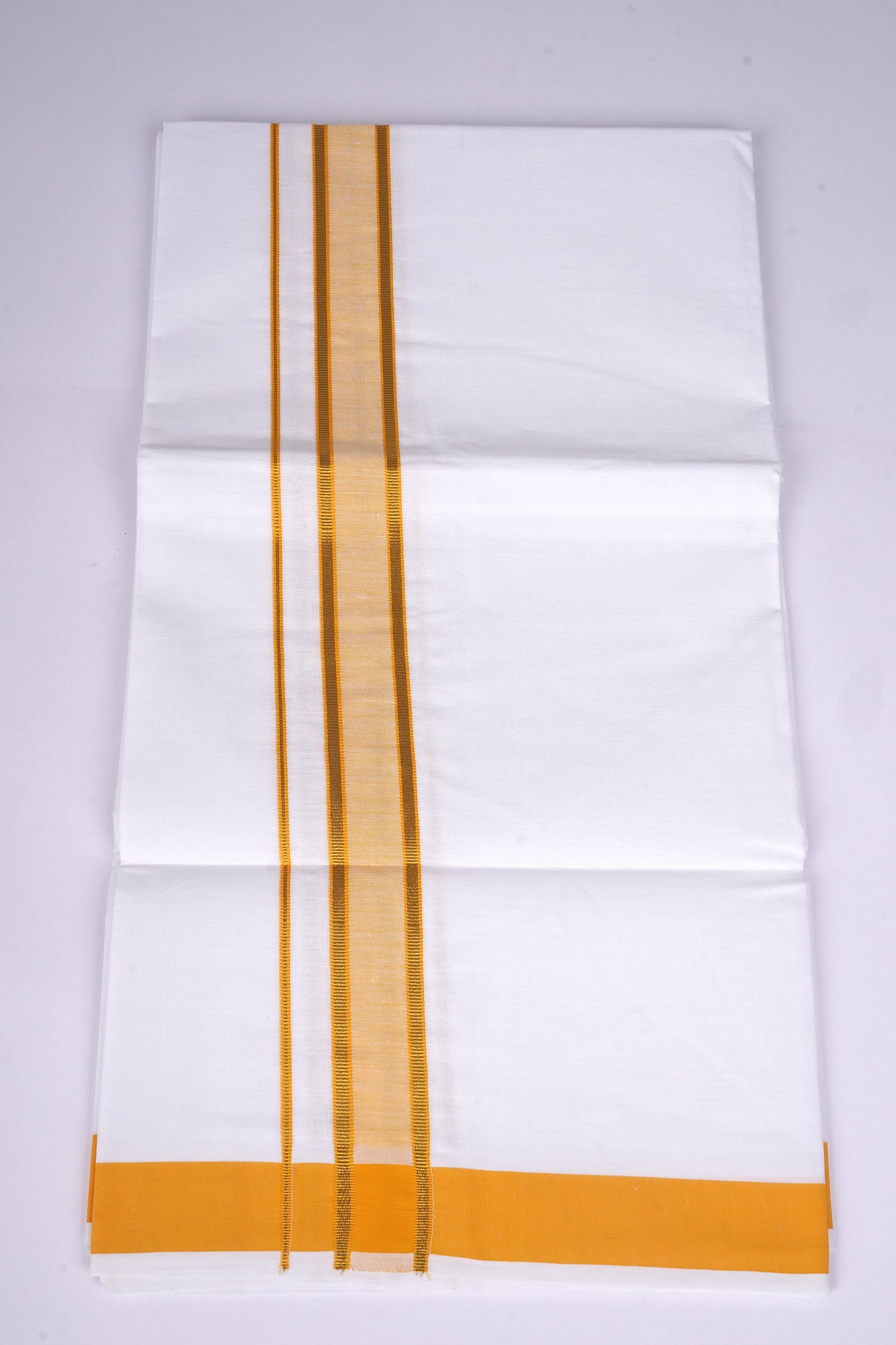 FS-106 W/S DHOTI 2.00 MTR - LIGHT YELLOW