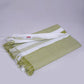 COLOUR MINICHECK COTTON - CBT-24 BATH TOWEL - 30X60 - GREEN