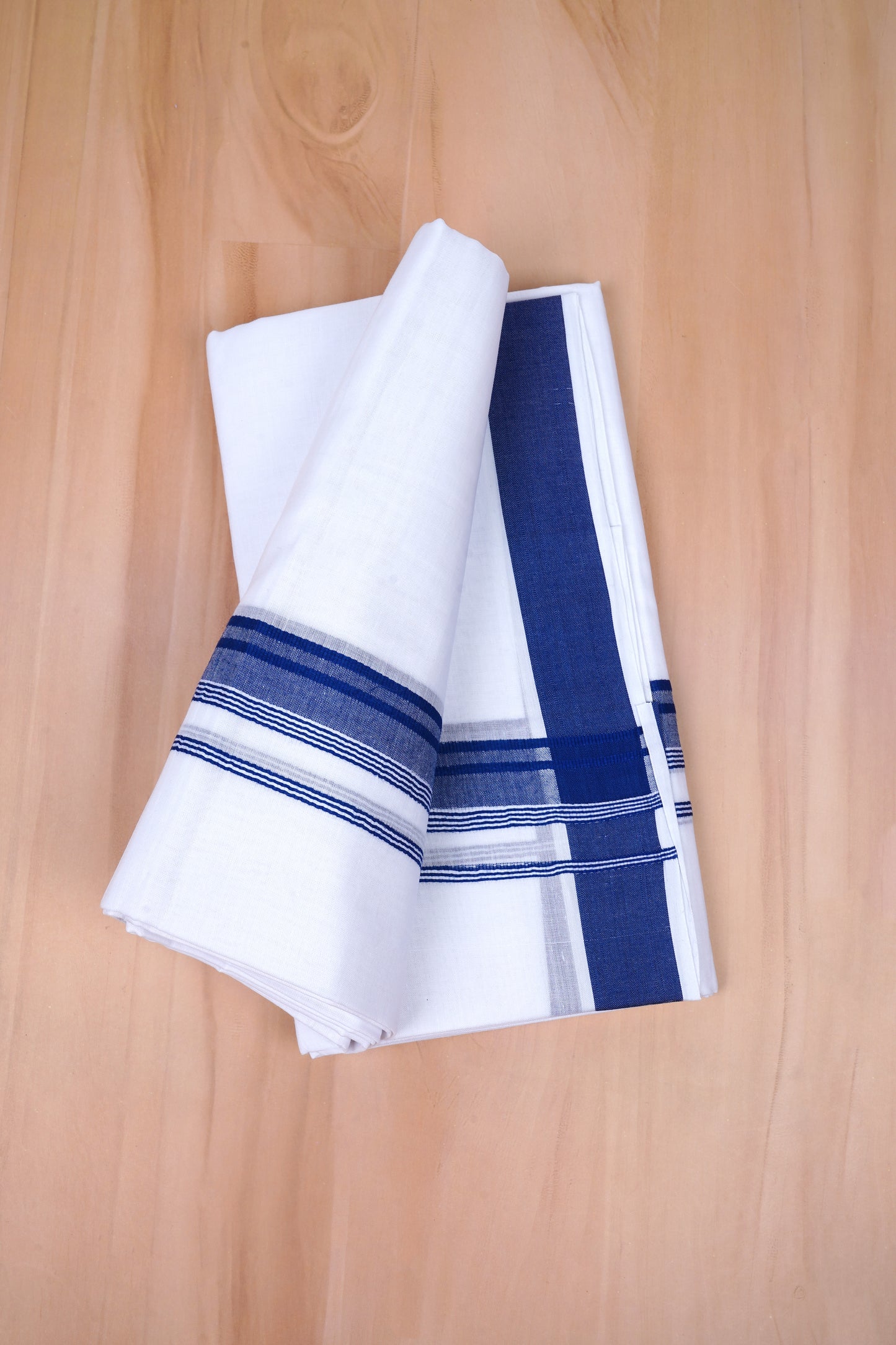 FCD-331 W/D DHOTI 3.80 MTR-Blue