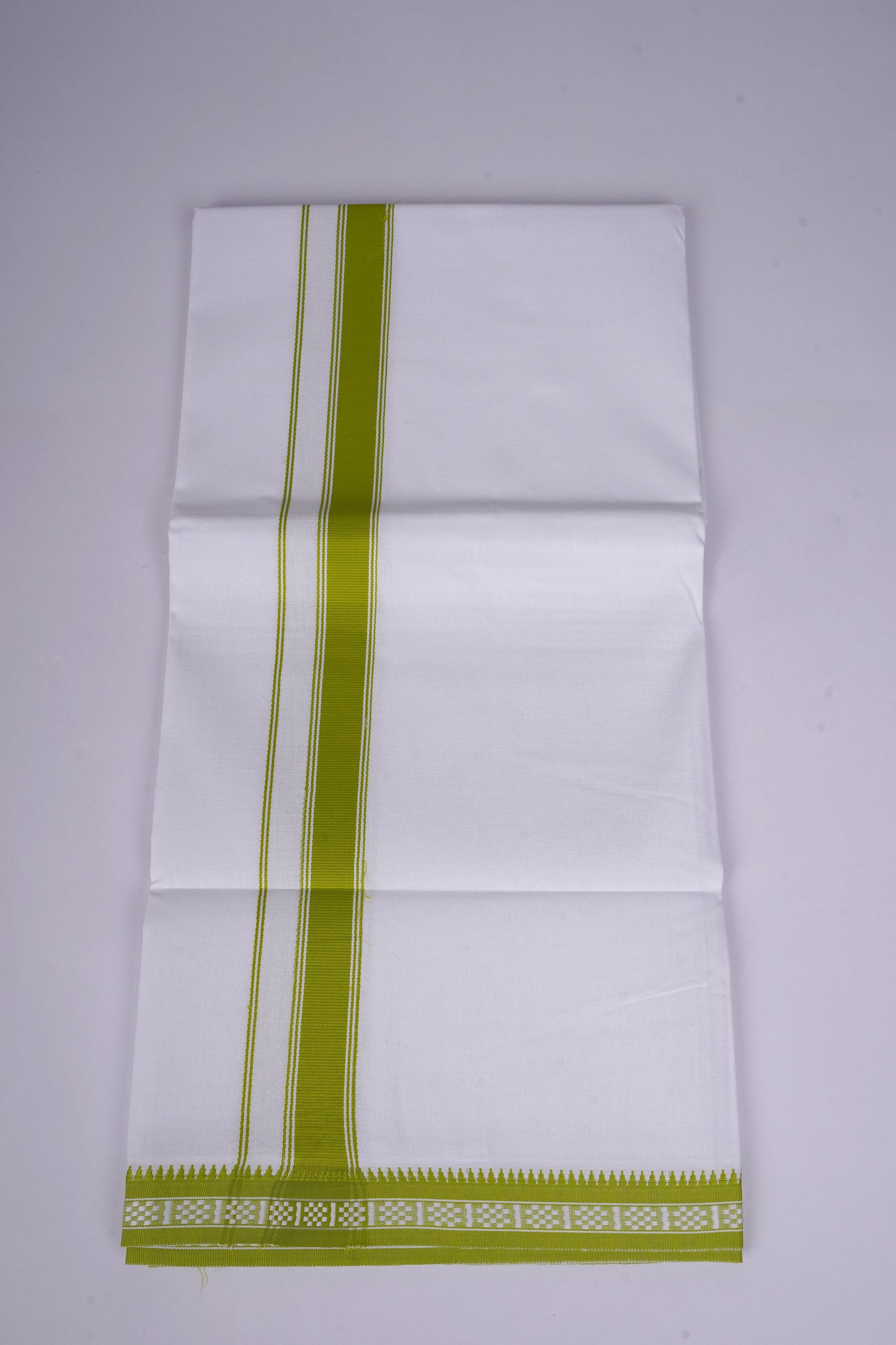 FS-126 W/S DHOTI  1.90 MTR - Green