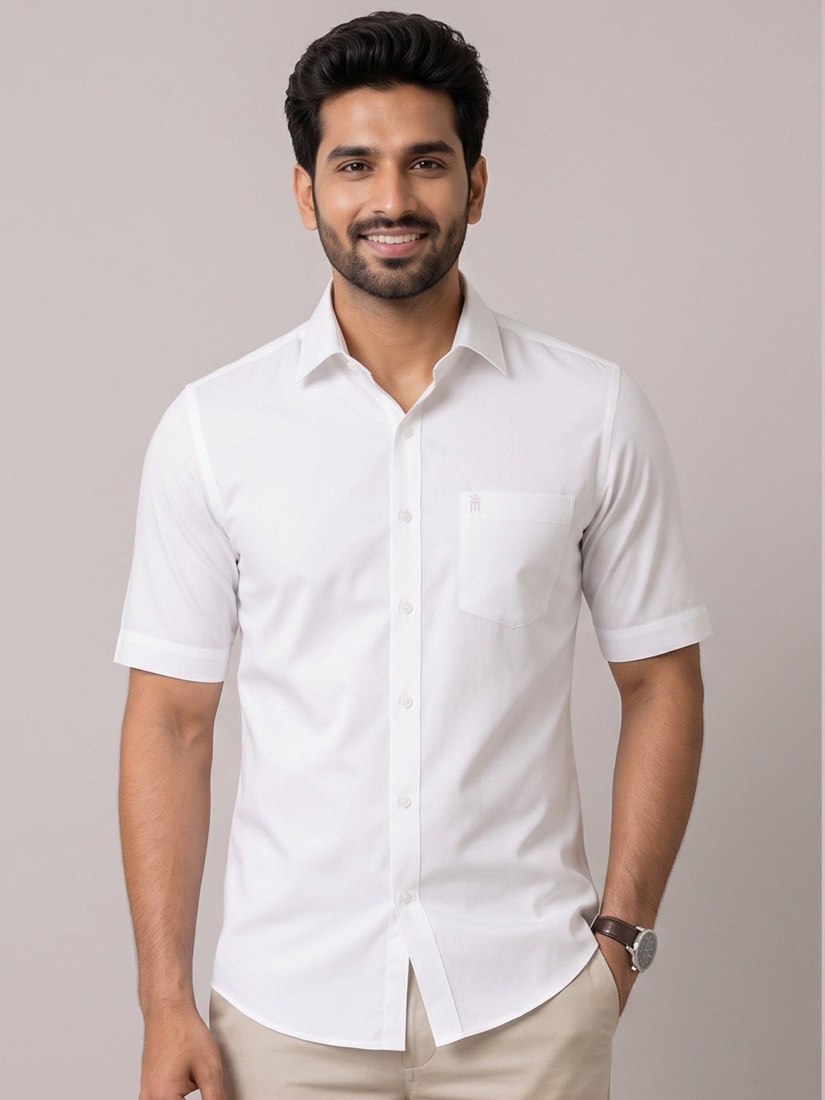 Winner slim fit White Shirt For Men