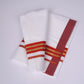 FS-100 W/S DHOTI 2.00 MTR - Dark Orange
