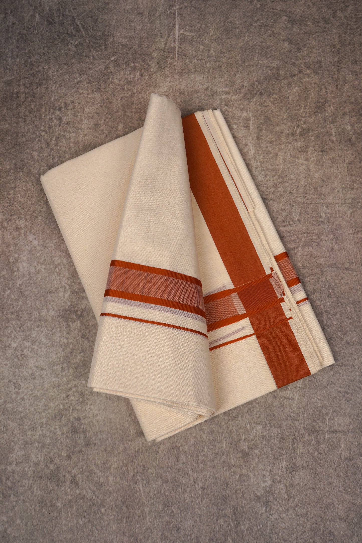FD-91C C/D DHOTI  3.80 MTR-Light Brown