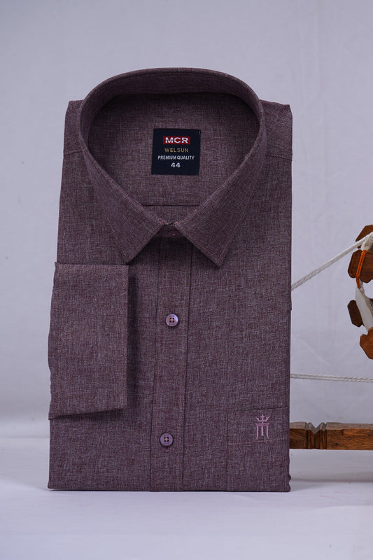 MCR WELSUN 61510 Full Sleeve Formal Color Shirt For Men