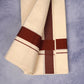 FCD-366C C/D DHOTI  3.80 MTR-maroon