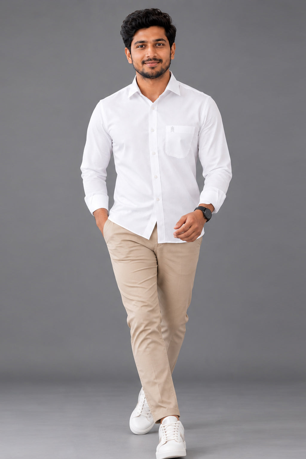 Business Man Formal White Shirt For Men
