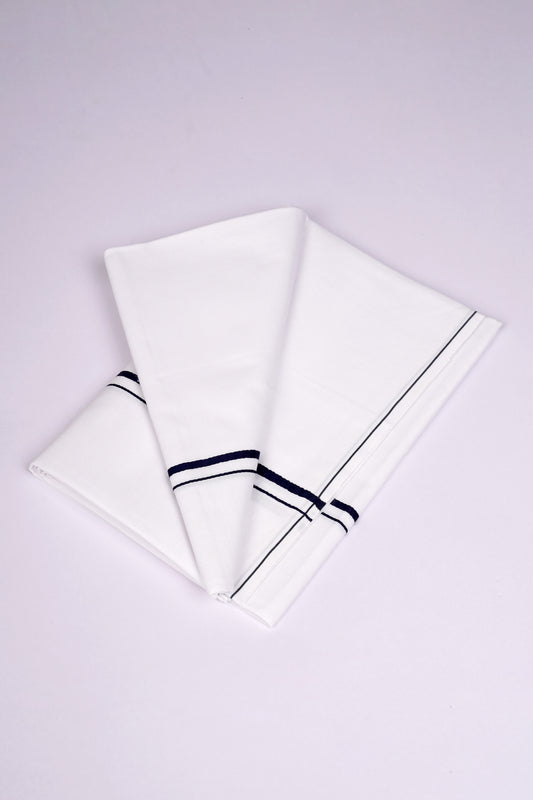 SS-14 W/S DHOTI  2.00 MTR - Dark Blue