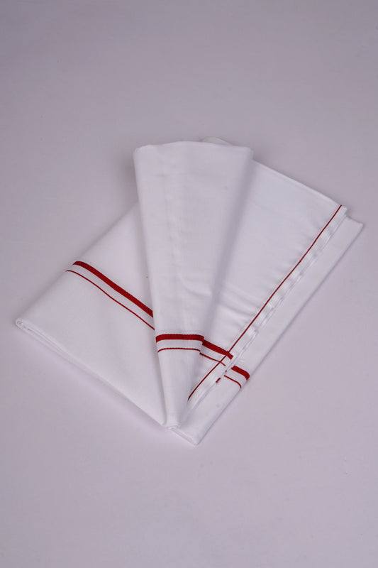 SS-09 W/S DHOTI  2.00 MTR - red