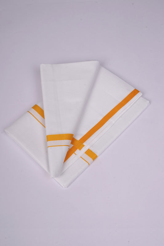 HS-04 W/S DHOTI  2.00 MTR - Yellow