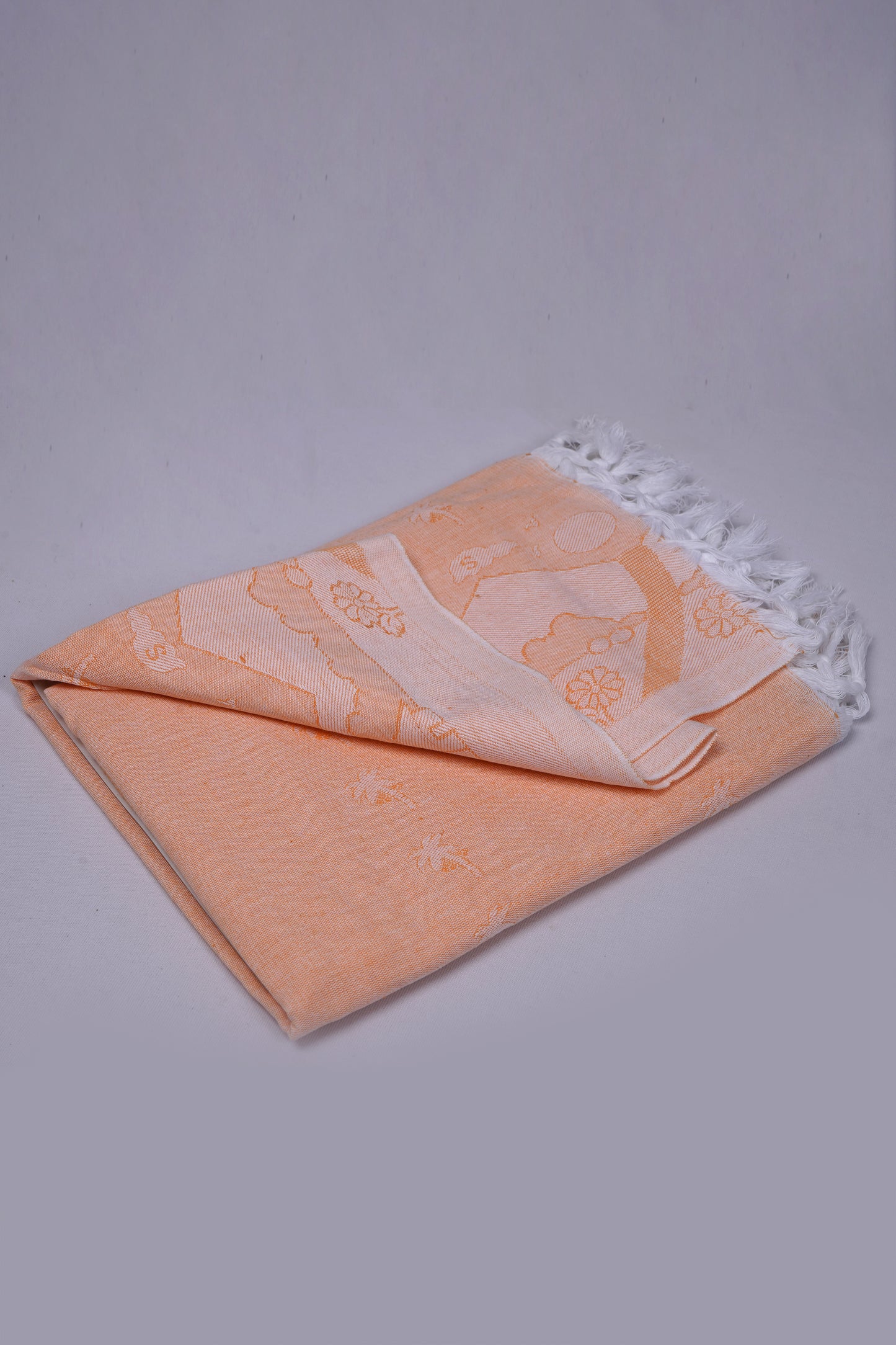 JACQU COTTON COTTON - CBT-19 BATH TOWEL - 30X60 - DARK ORANGE