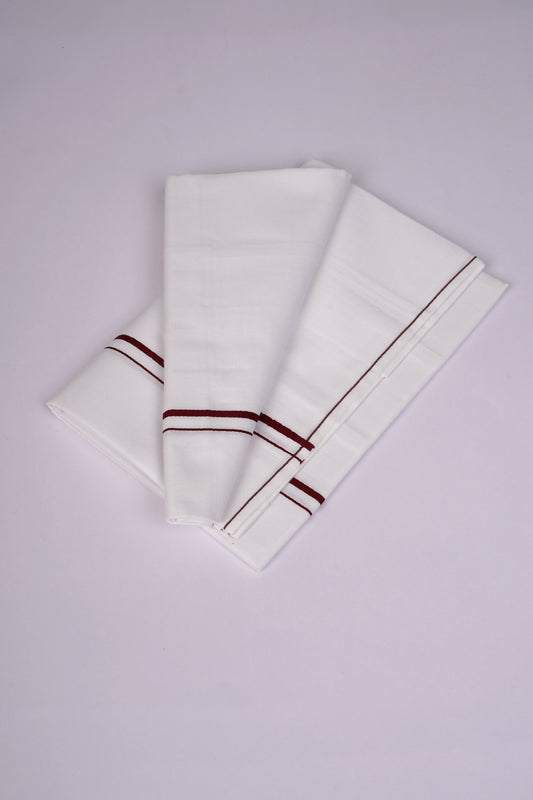 SS-21 STITCH W/S DHOTI 2.00 MTR - maroon