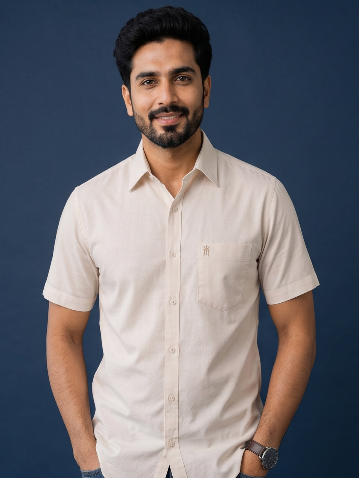 Bamboo Breeze Formal Color Shirt For Men - 94004