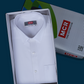 MCR  Winner slim fit Half Sleeve Formal White Shirt For Men