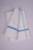 SD-18 W/D DHOTI  3.70 MTR-Blue