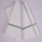SD-16 W/D DHOTI  4.00 MTR-Dark Green
