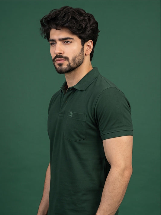 Python Plain GREEN Color T-Shirt - 70007