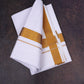 ZENITH GOLD 2 W/D DHOTI 4.00 MTR- GOLD