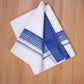 FCD-580 W/D DHOTI 3.80 MTR - Navy Blue