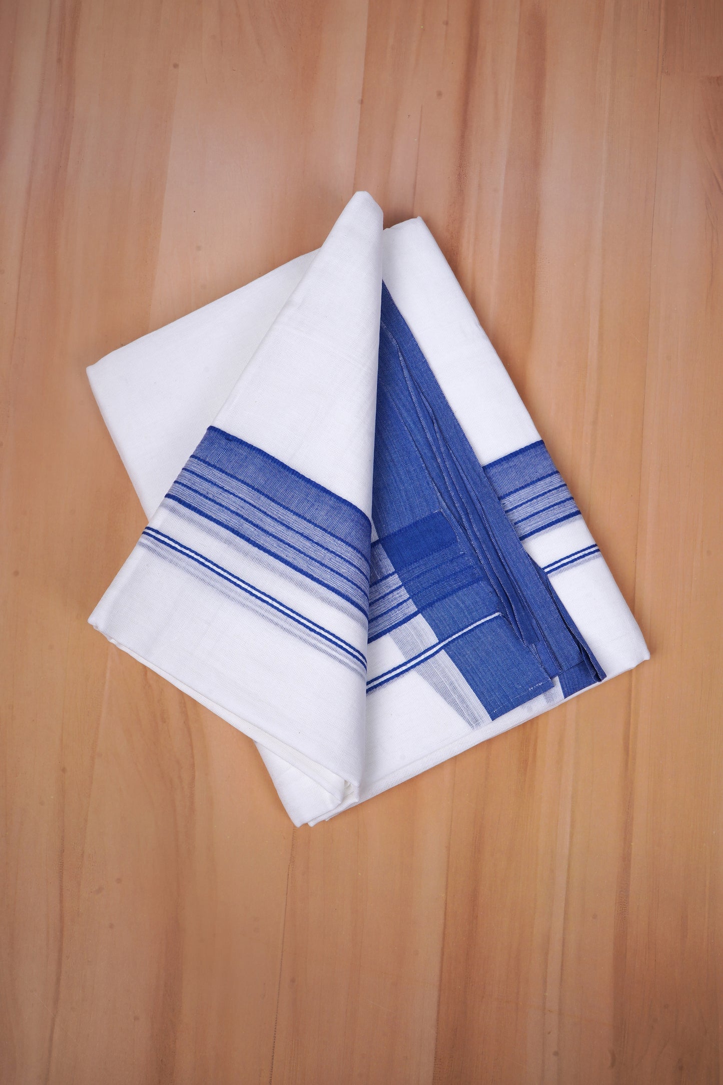 FCD-580 W/D DHOTI 3.80 MTR - Navy Blue