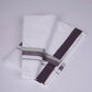 FS-124 W/S DHOTI  1.90 MTR - silver violet