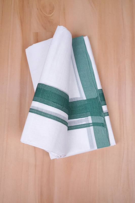 FCD-246 W/D DHOTI 4.00 MTR-Light Green