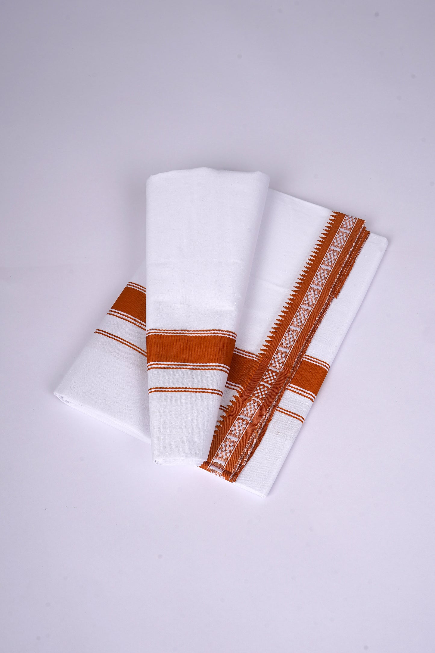FS-126 W/S DHOTI  1.90 MTR - Orange