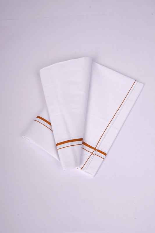 SS-25 W/S DHOTI  2.00 MTR - Orange