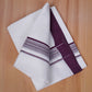 FCD-585 W/D DHOTI 3.80 MTR - Purple