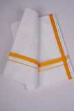 HD-27 W/D DHOTI  3.80 MTR-Yellow