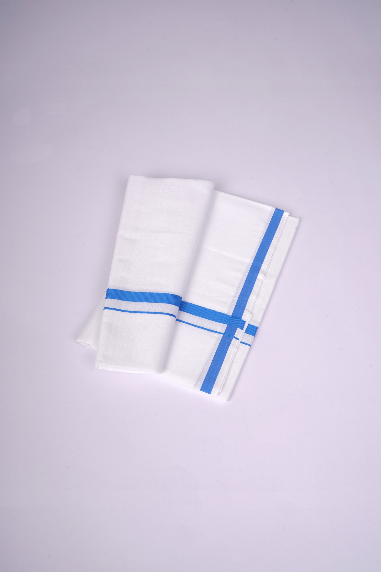 HS-19 W/S DHOTI  1.90 MTR - Blue