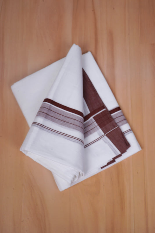 FCD-585 W/D DHOTI 3.80 MTR - Maroon
