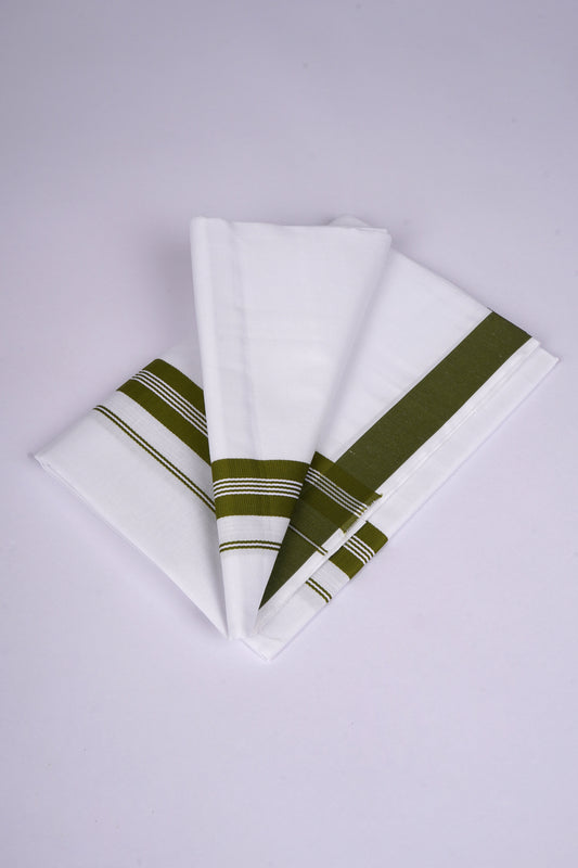 FS-125 W/S DHOTI  1.90 MTR - Dark Green