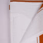 PKT FD-01 VELCRO WHITE DOUBLE DHOTI - Orange