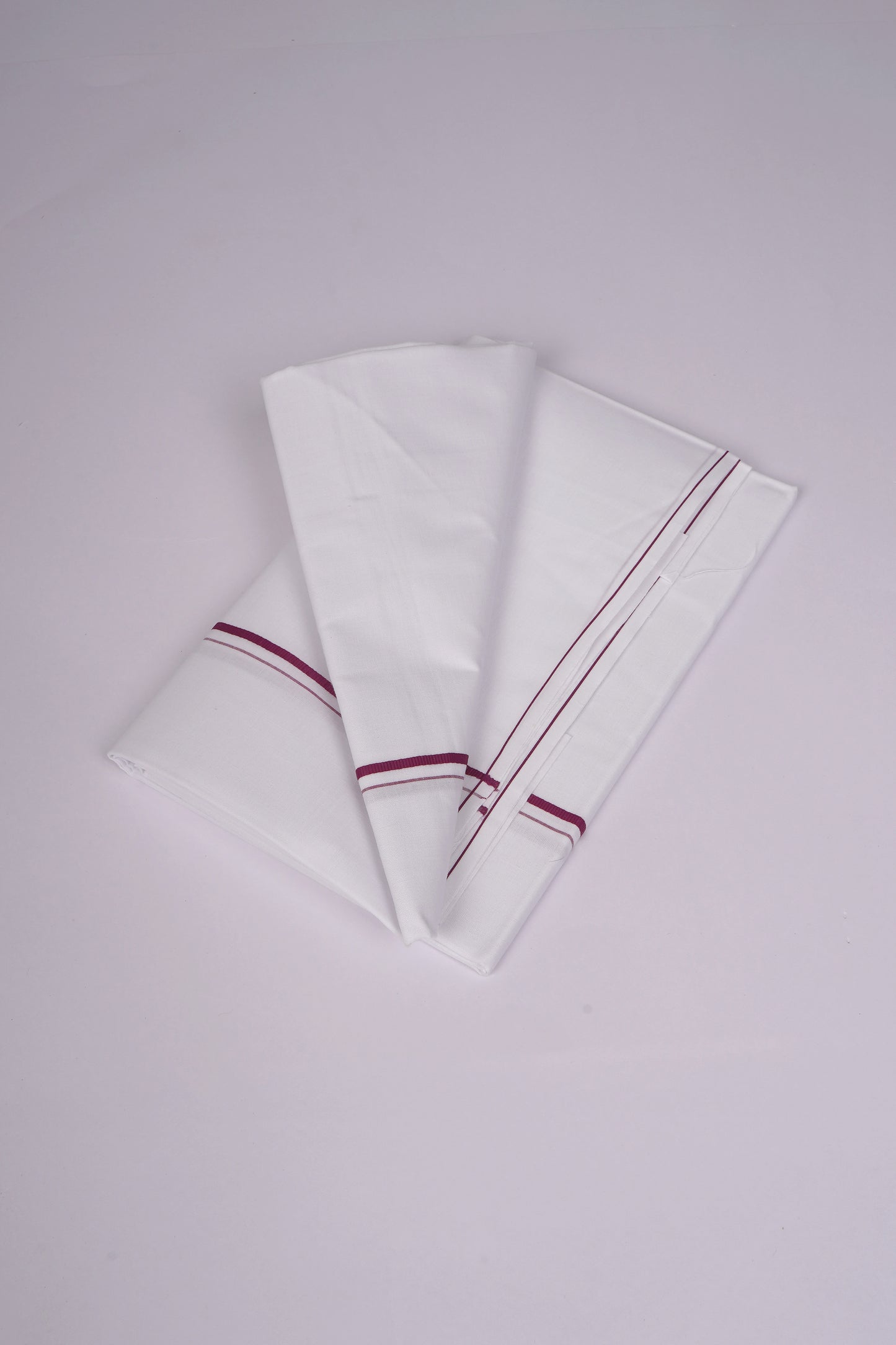SS-16 W/S DHOTI  1.90 MTR - Dark Violet
