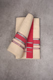 FCD-01C C/D DHOTI  4.00 MTR-Dark Pink