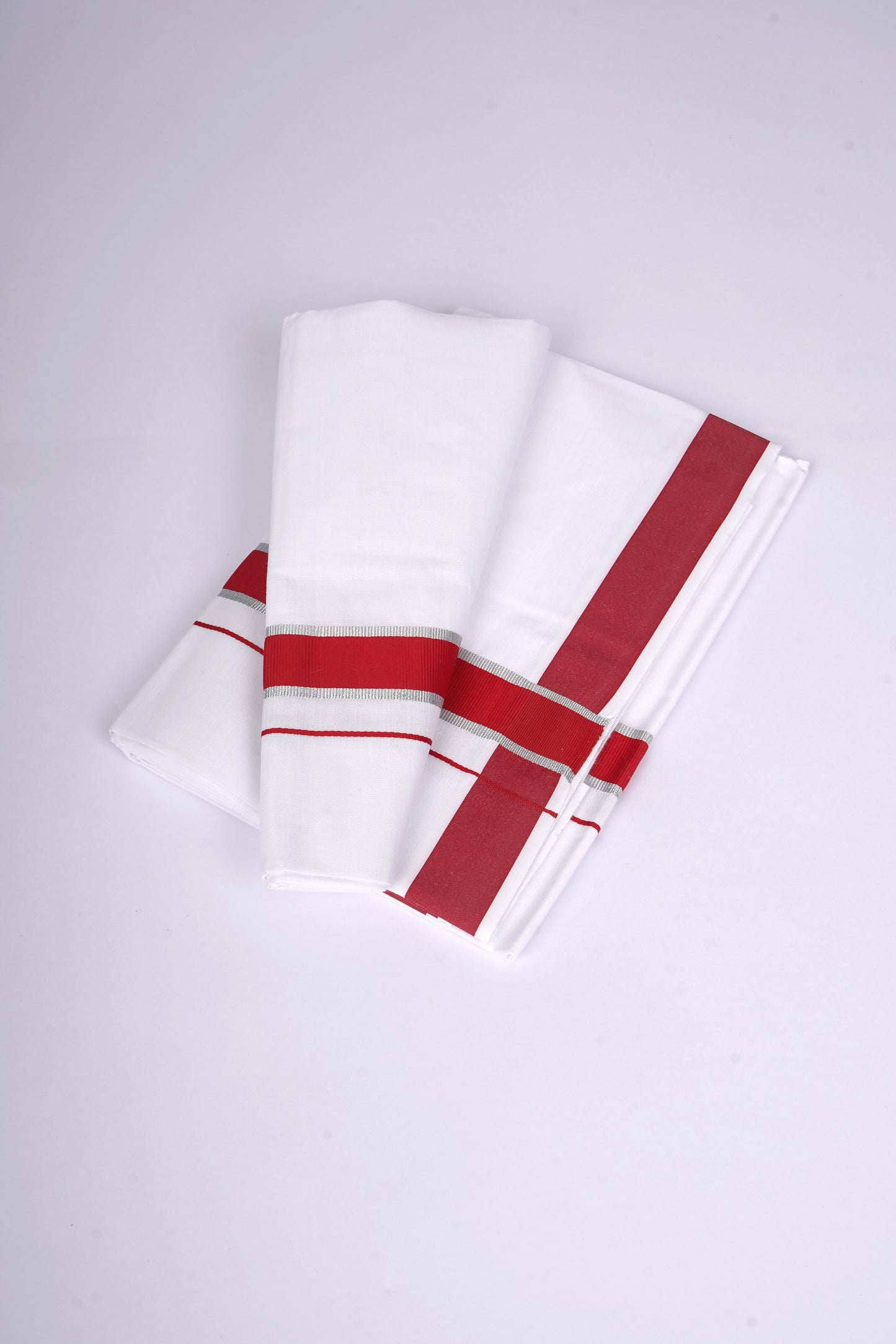 FS-96 W/S DHOTI 2.00 MTR - REDSILVER