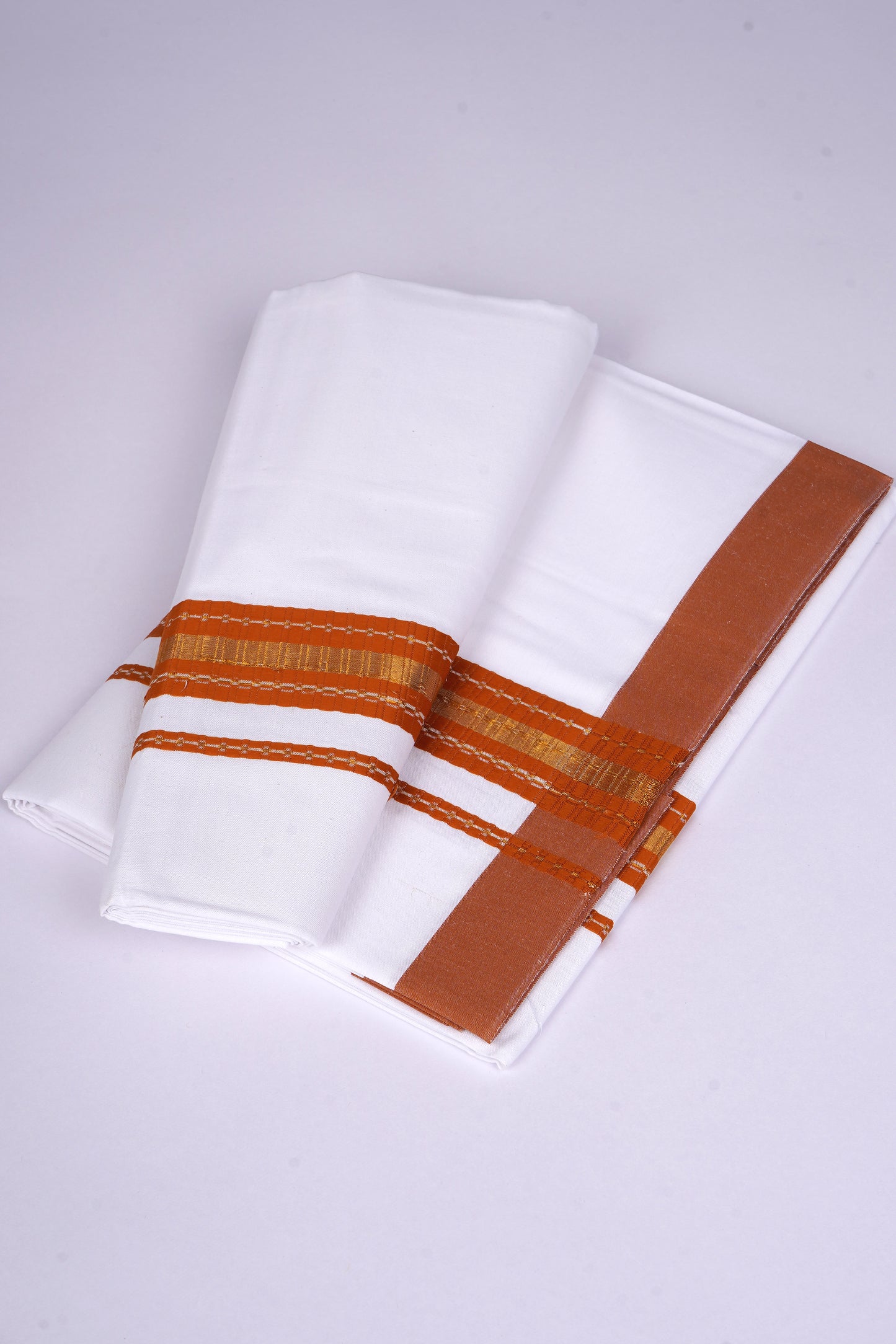FS-108 W/S DHOTI  2.00 MTR - orange