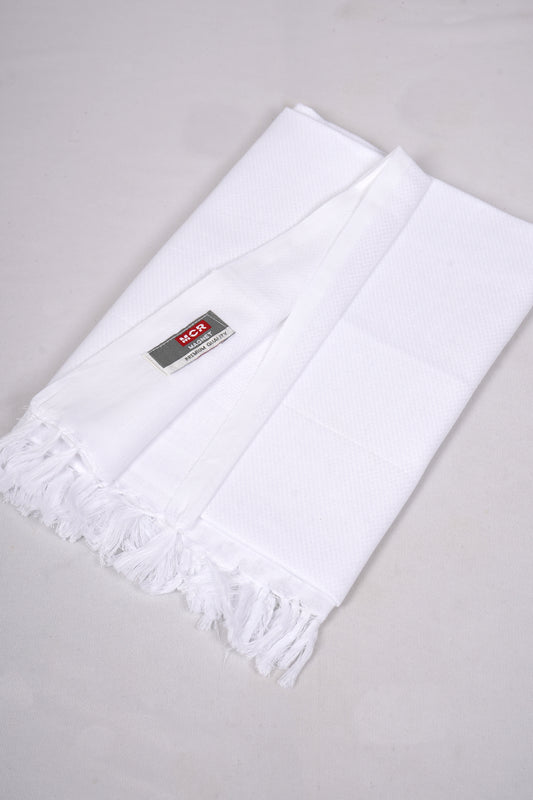 COOLTEX WHITE COTTON - WBT-09 BATH TOWEL - 30X60 - WHITE