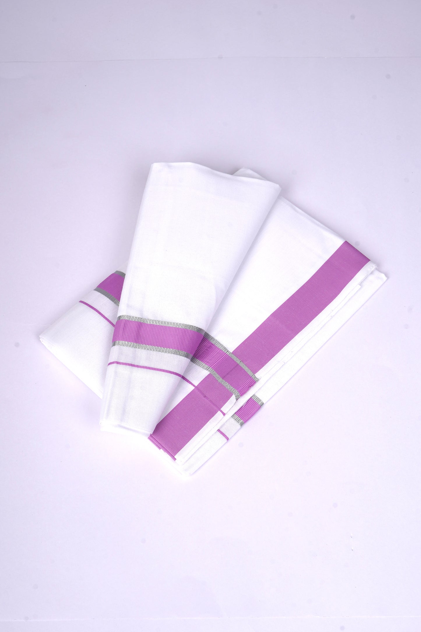 FS-96 W/S DHOTI 2.00 MTR - SILVER PINK