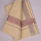 RGD-23C CREAM DOUBLE DHOTI  4.00 MTR